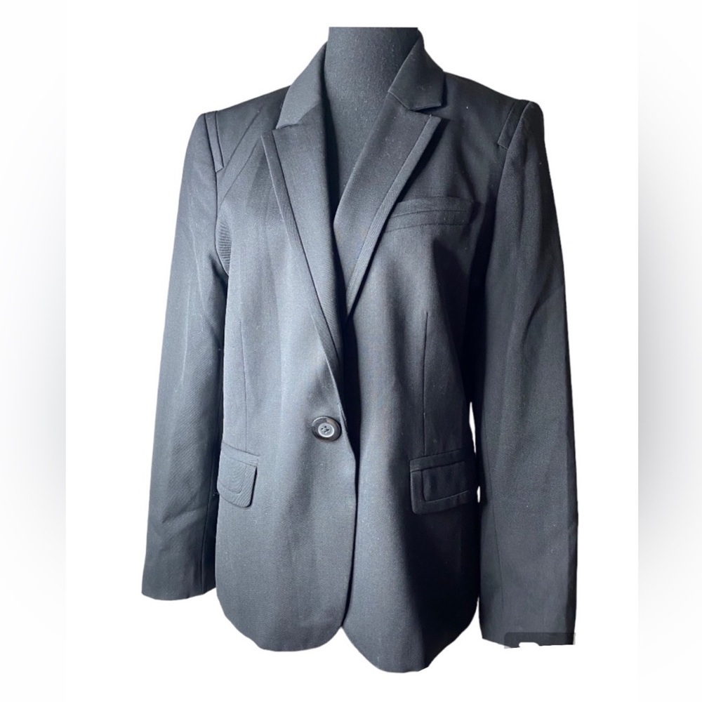 Ellen Tracy Jacket Blazer‎ Size 10 Black